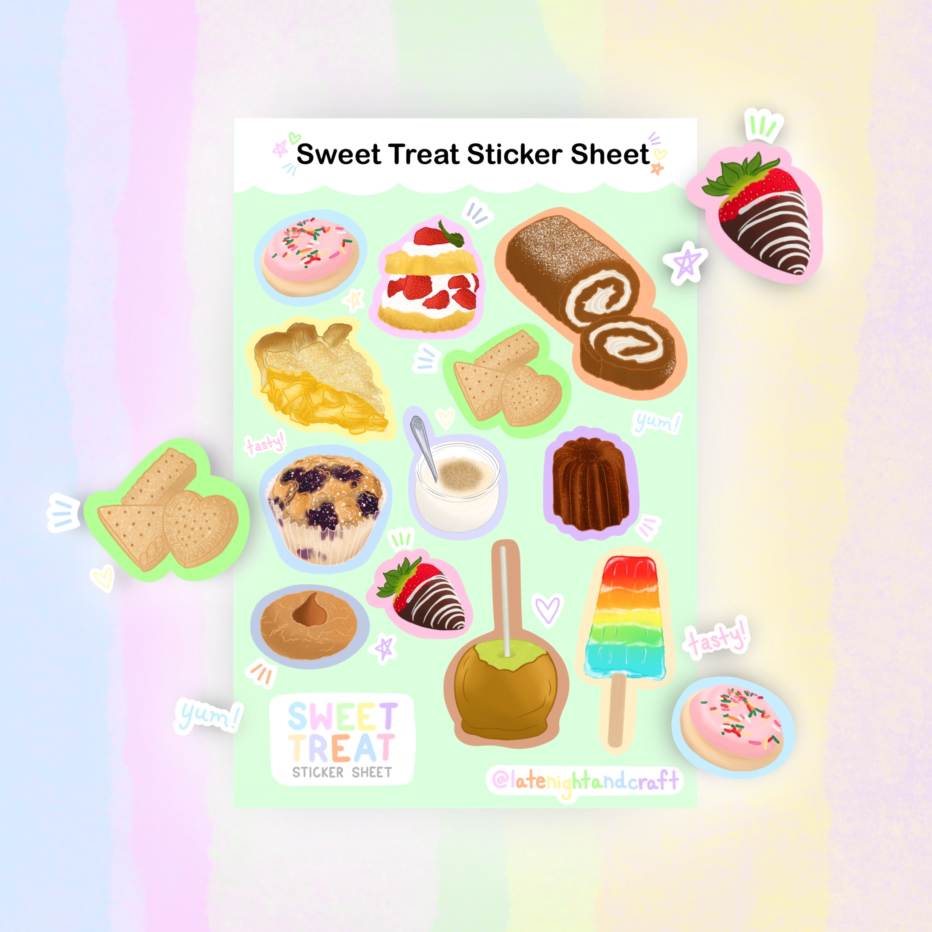 Sweet Treat Sticker Sheet