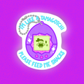 Feed Me Snacks Sticker