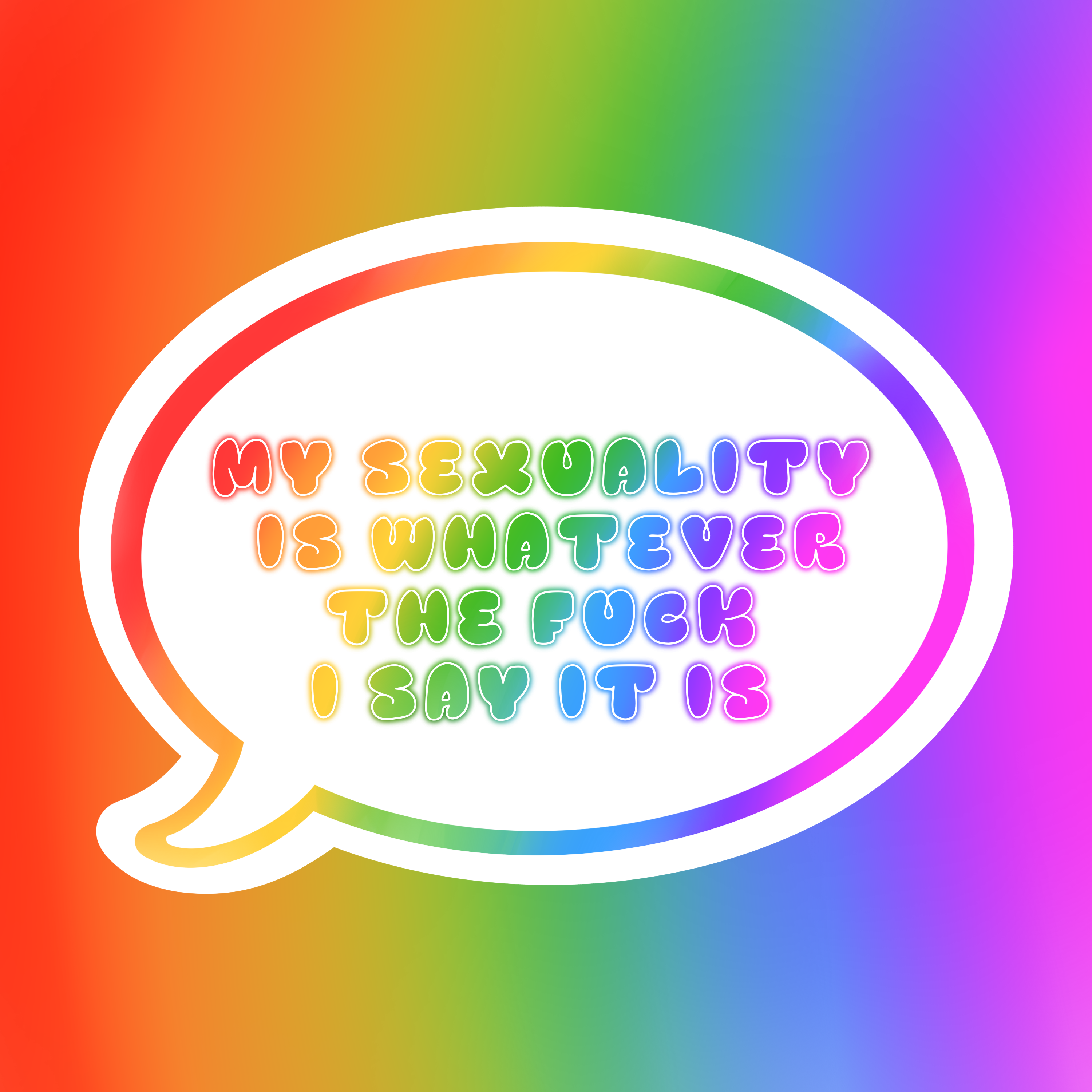Identity Stickers - Sexuality, Pronouns, Gender