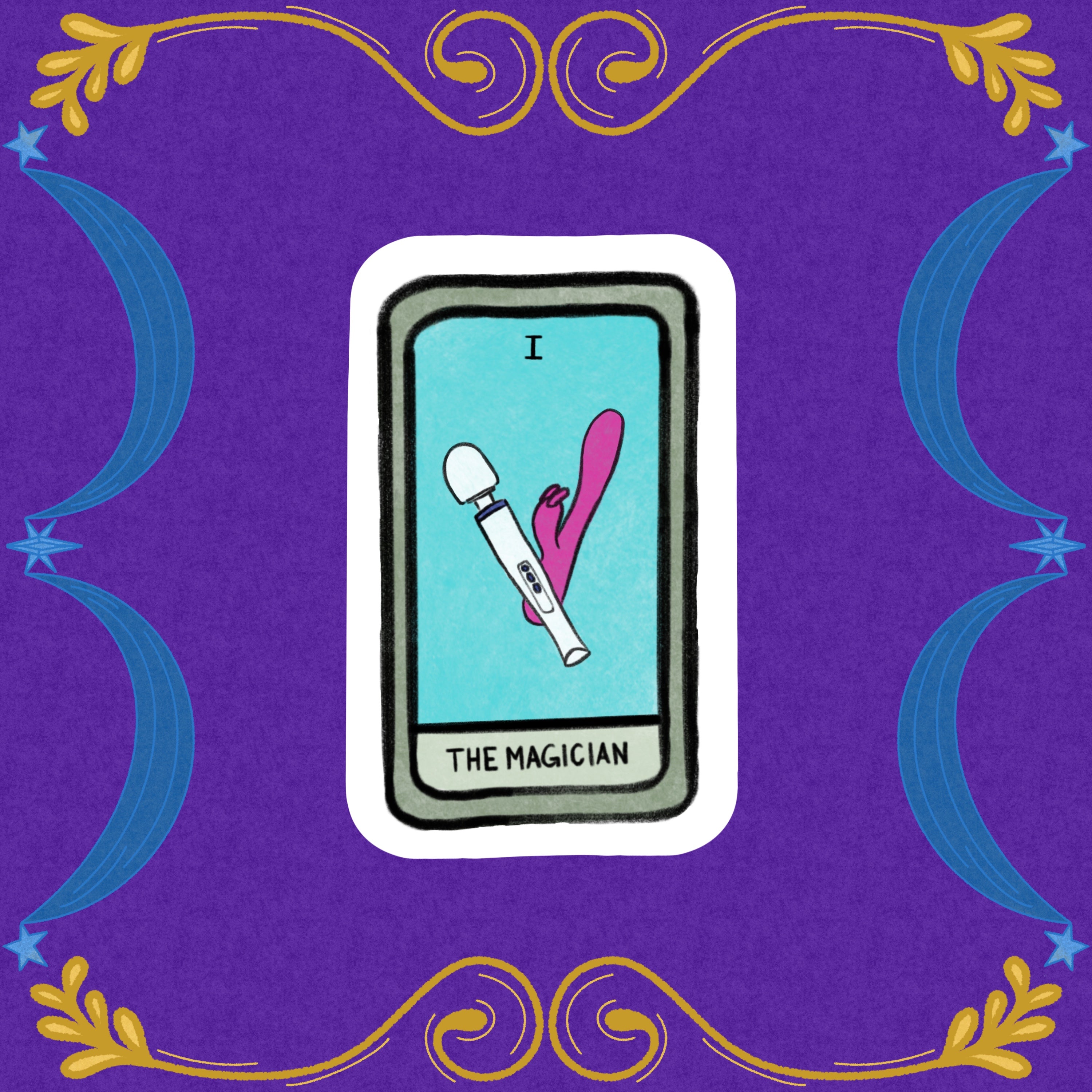 Major Arcana Tarot Card Stickers