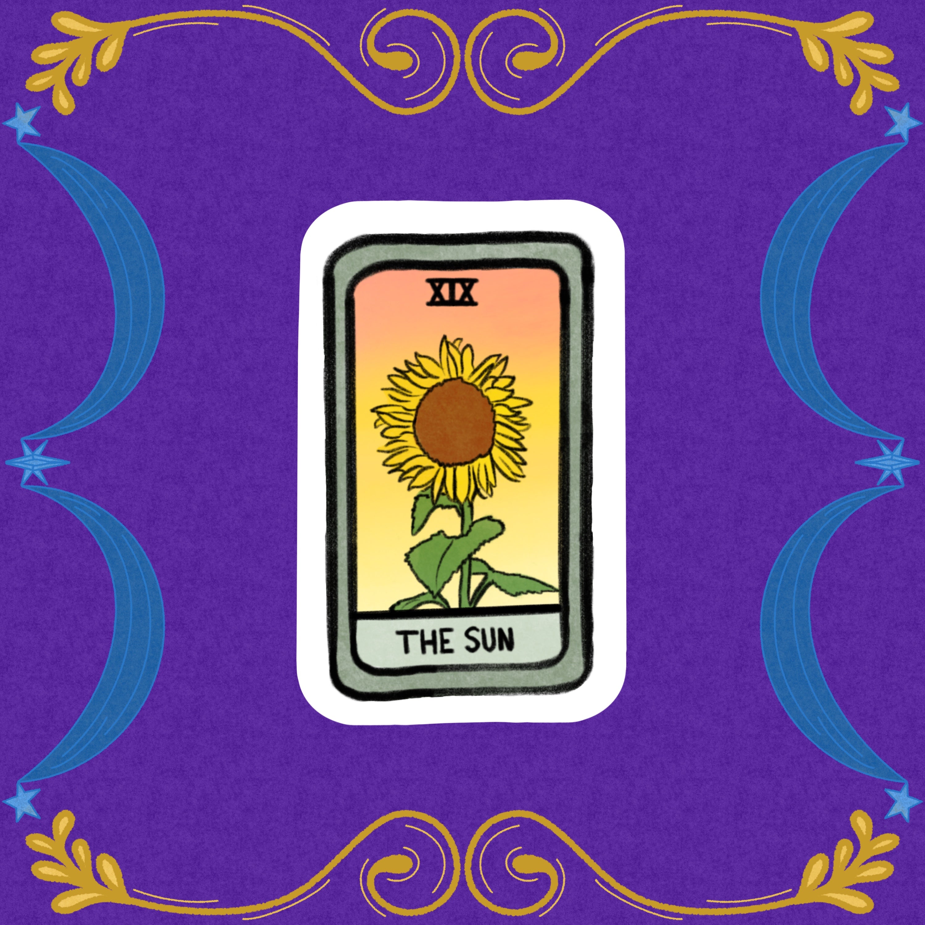 Major Arcana Tarot Card Stickers