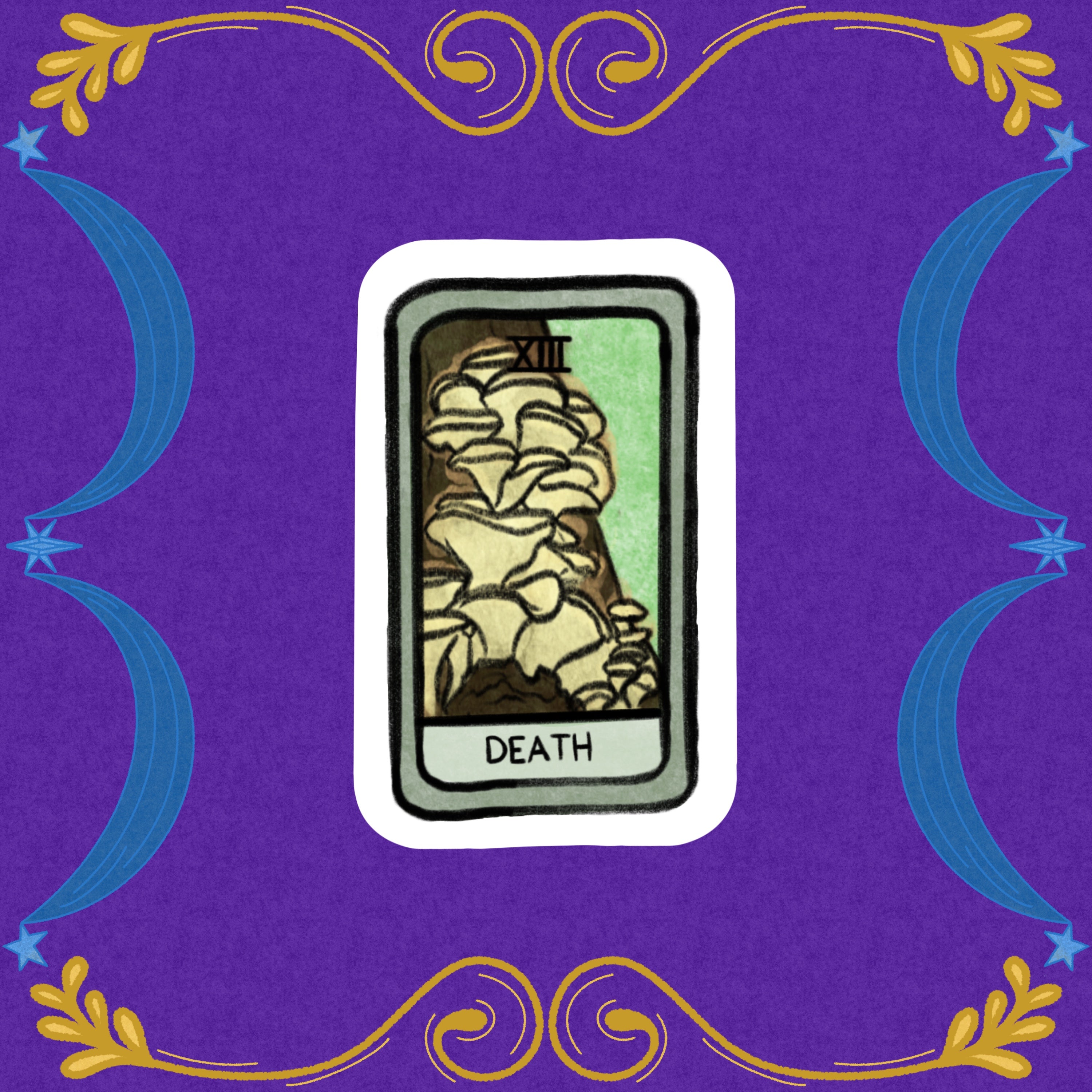 Major Arcana Tarot Card Stickers