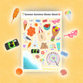 Summer Sunshine Sticker Sheet