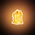 Burning Candle Sticker