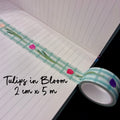 Tulips in Bloom Washi Tape