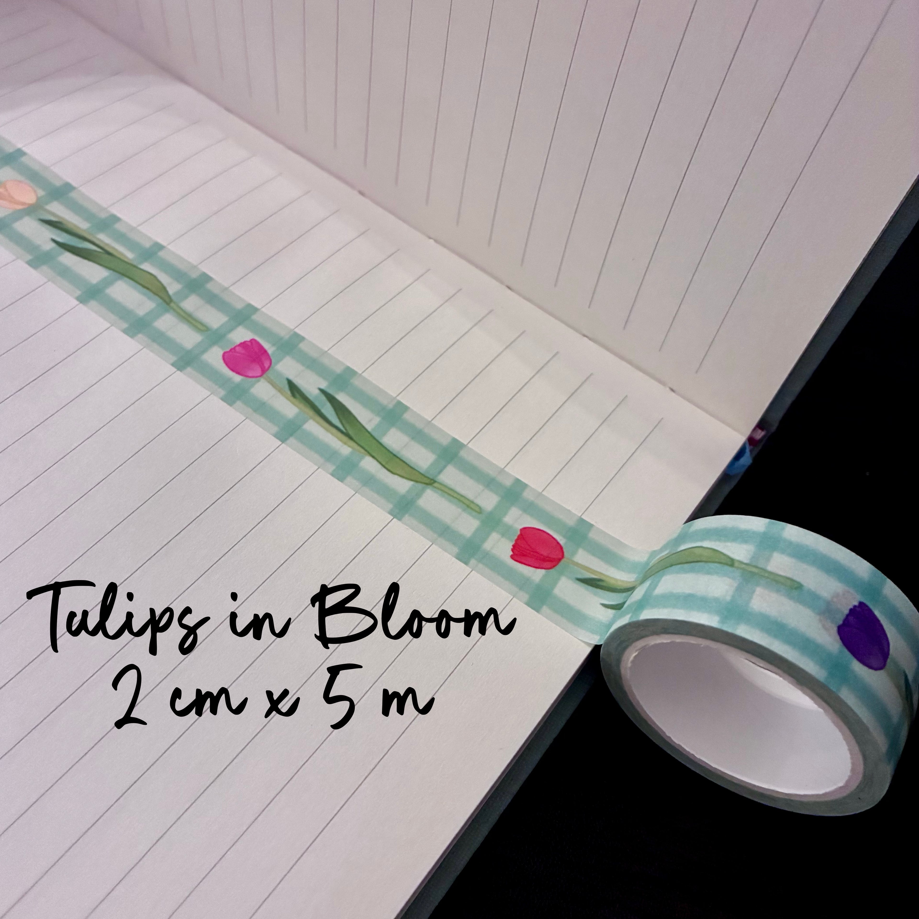Tulips in Bloom Washi Tape