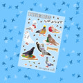 Pigeons At Work Sticker Sheet