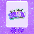 ABCD Holographic Sticker