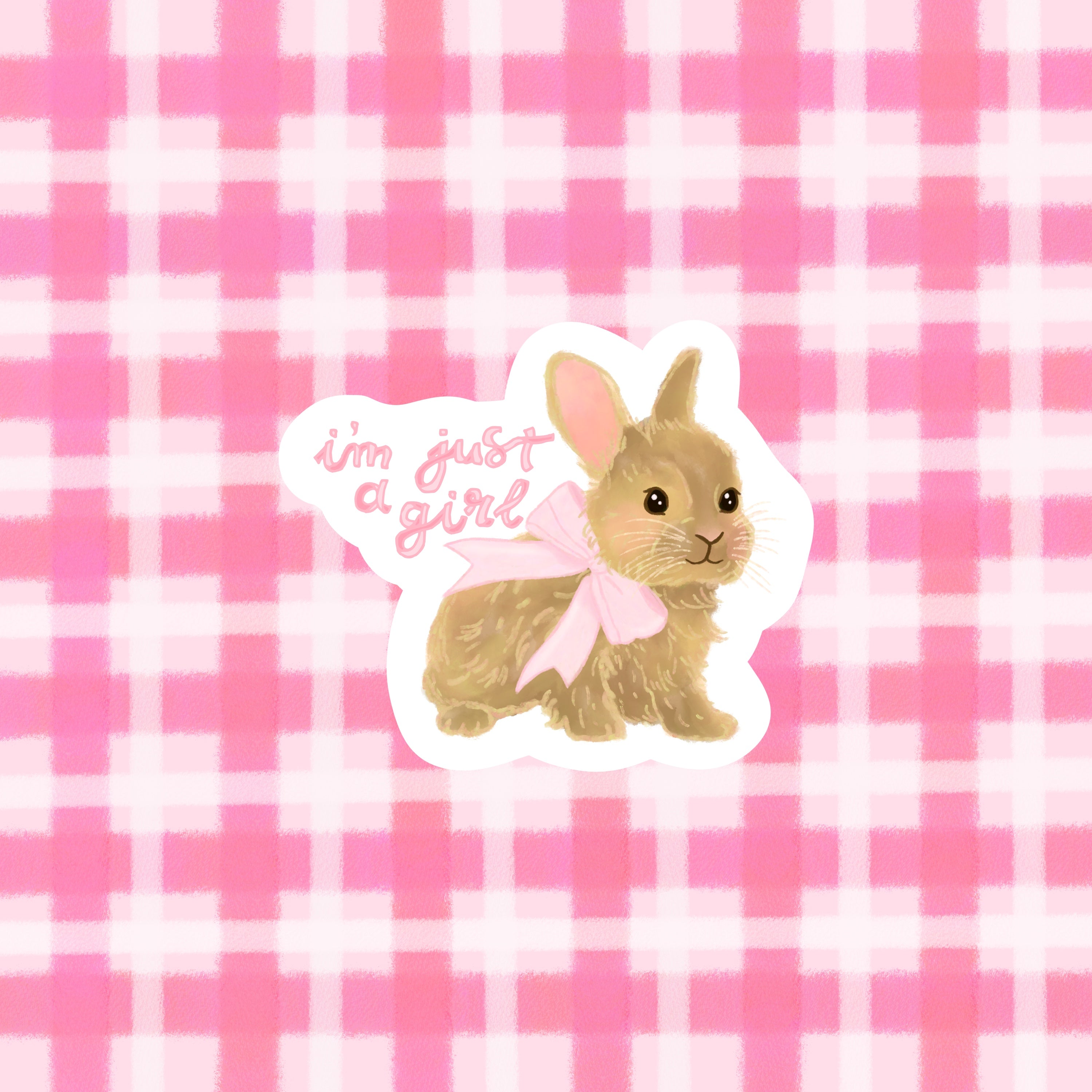 I’m Just a Girl Sticker