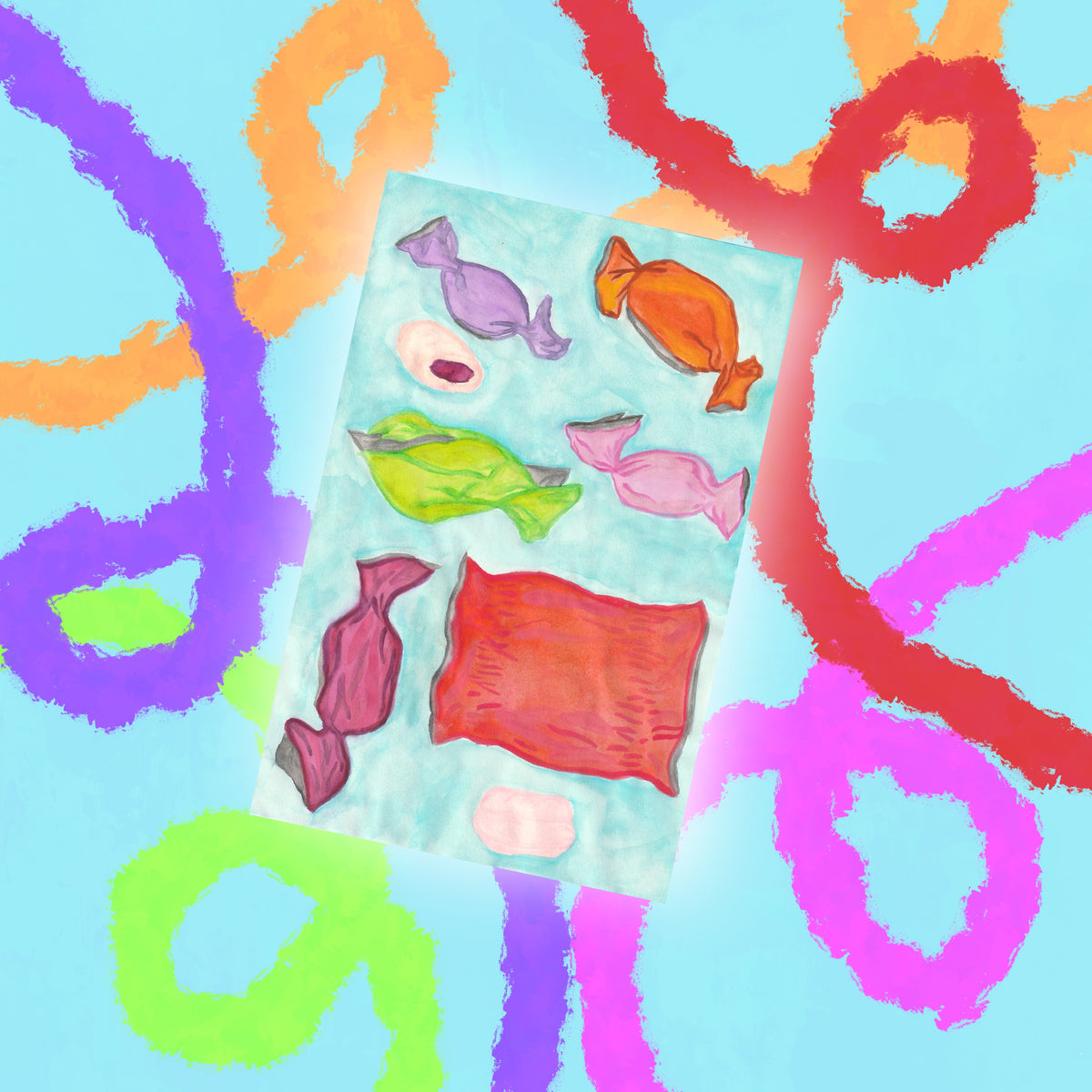 Candy Wrapper - Art Print