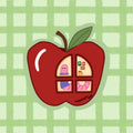 An Apple Home Sticker
