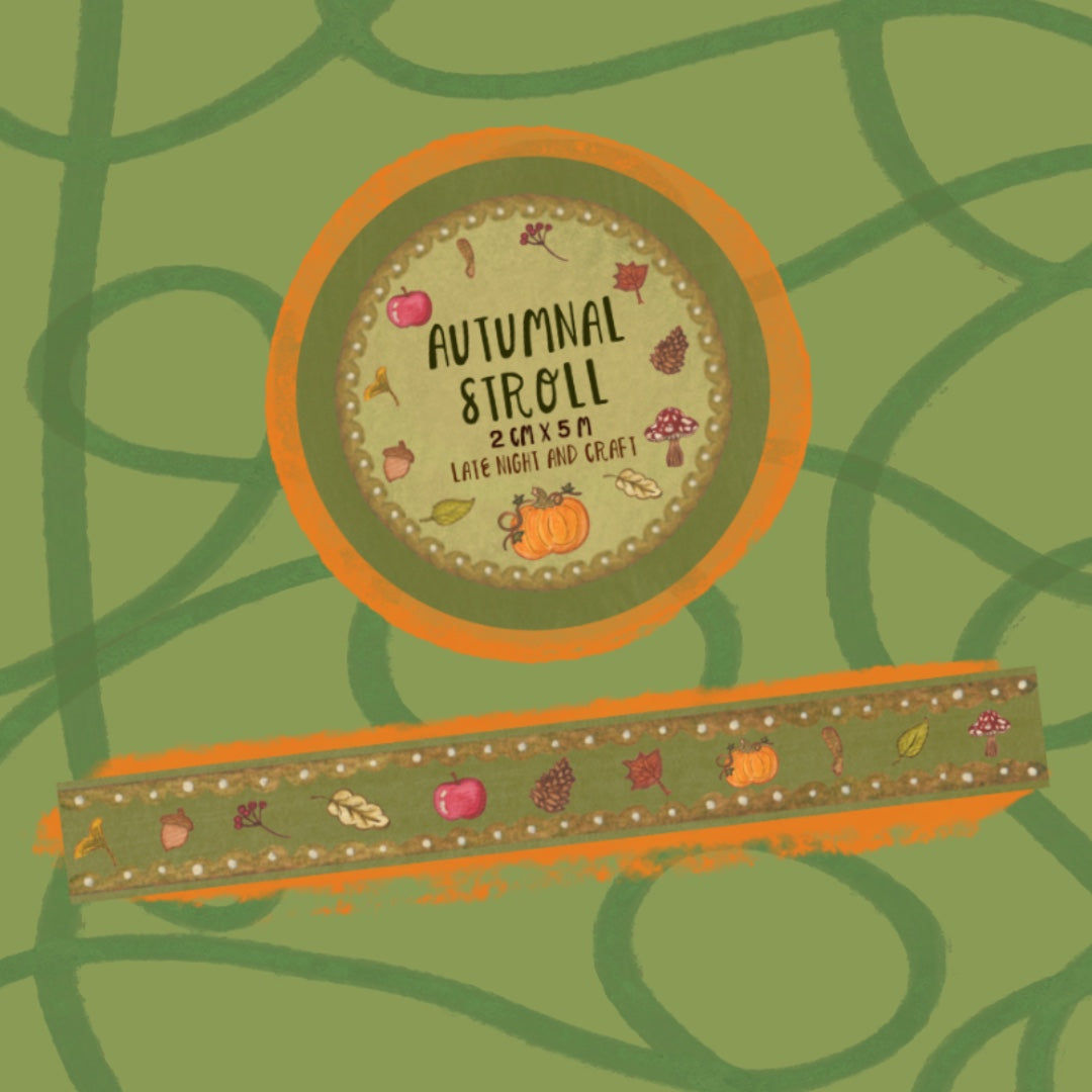 Autumnal Stroll - Washi Tape
