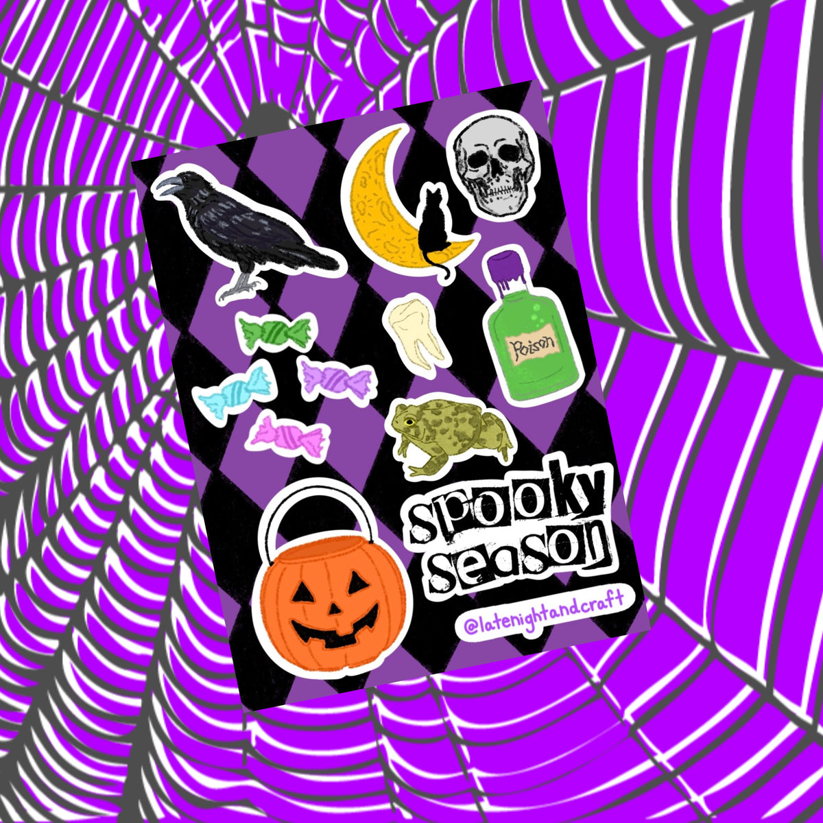 Spooky Season Mini Sticker Sheet