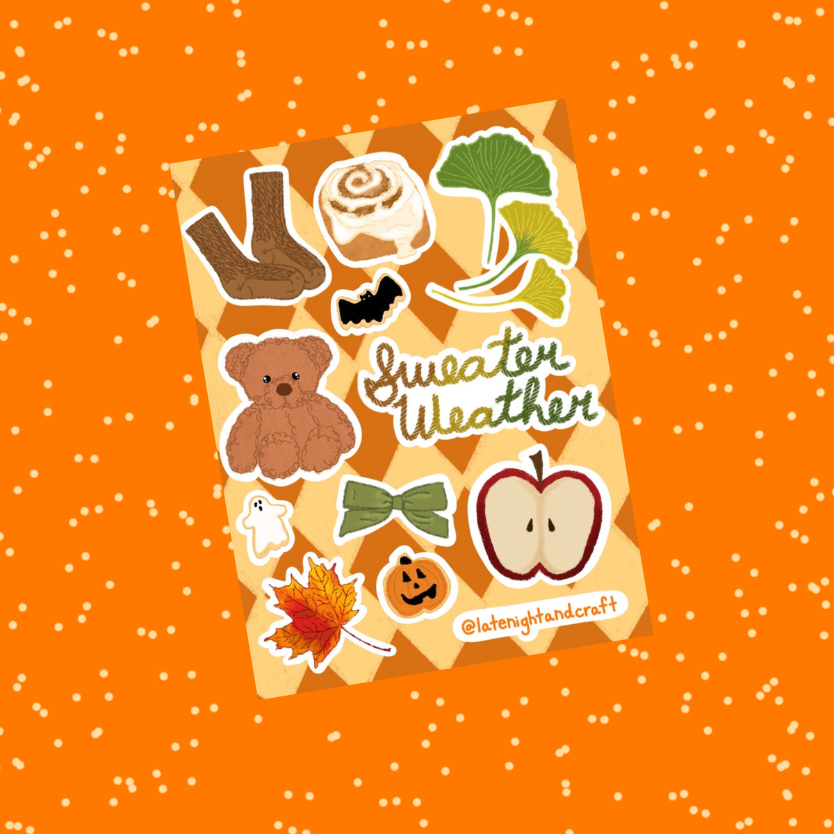 Sweater Weather Mini Sticker Sheet